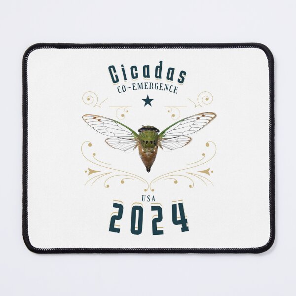 Item preview, Cicadas Co-Emergence USA 2024 Rare Brood XIII & Brood XIX designed and sold by Ktpier.