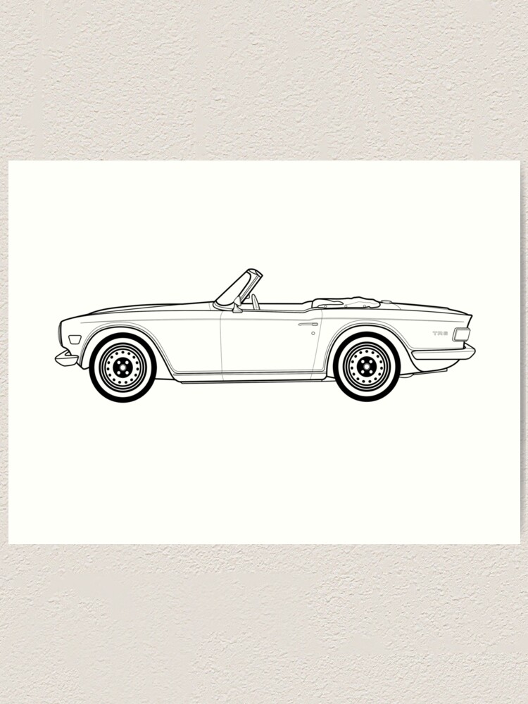 Triumph TR6 Cushion Triumph TR6 Cushion Cover Choose Your Size,