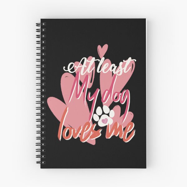 Item preview, at least my dog loves me designed and sold by Liliesse.