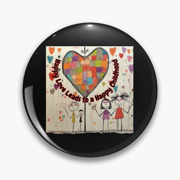 Item preview, Happy Love Leads to a Happy Childhood designed and sold by mirciashop.