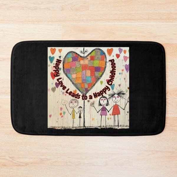 Item preview, Happy Love Leads to a Happy Childhood designed and sold by mirciashop.