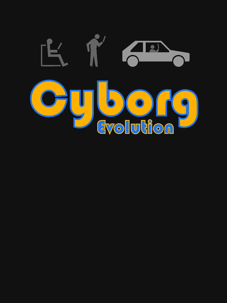 Thumbnail 6 von 6, Premium Oversized Pullover, Cyborg-Evolution designt und verkauft von Ray6Designs.