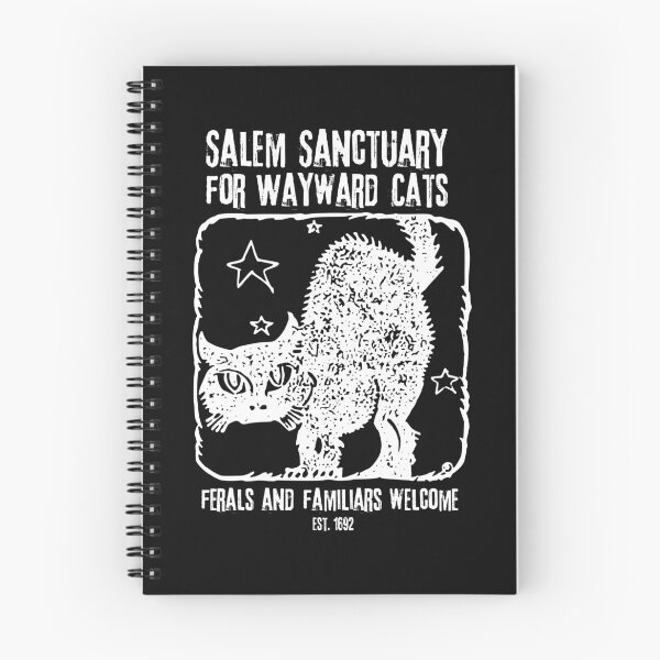 Item preview, Salem Cat Sanctuary for Wayward Cats Ferals and Familiars Welcome designed and sold by Designs by Jessie.