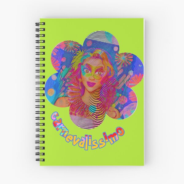 Item preview, Carnevalissimo - we celebrate Shrovetide, Mardi Gras, Carnival, loud and colorful designed and sold by kikidu21.