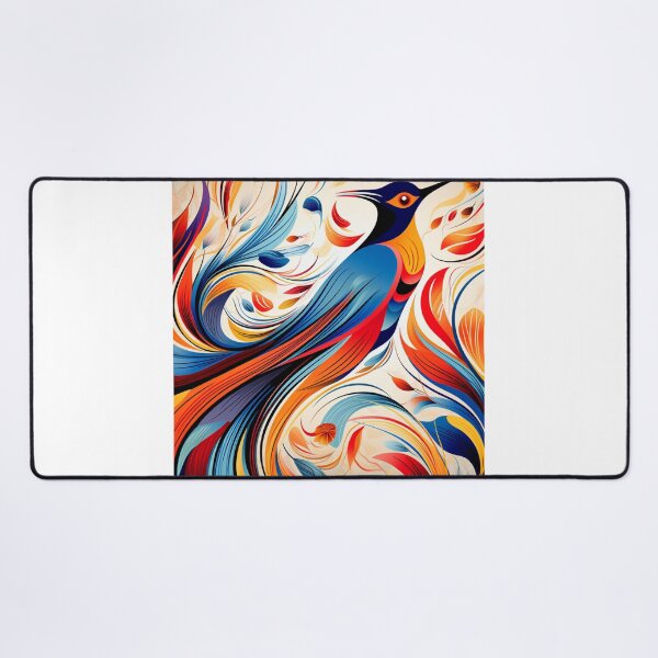 Item preview, Beauty abstract bird pattern designed and sold by SmileshareShop.