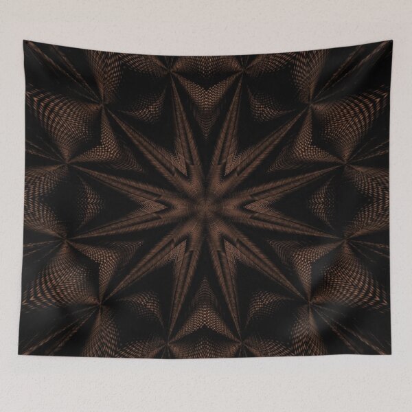 Item preview, A brown star in a new modern look  designed and sold by mennawagih7.