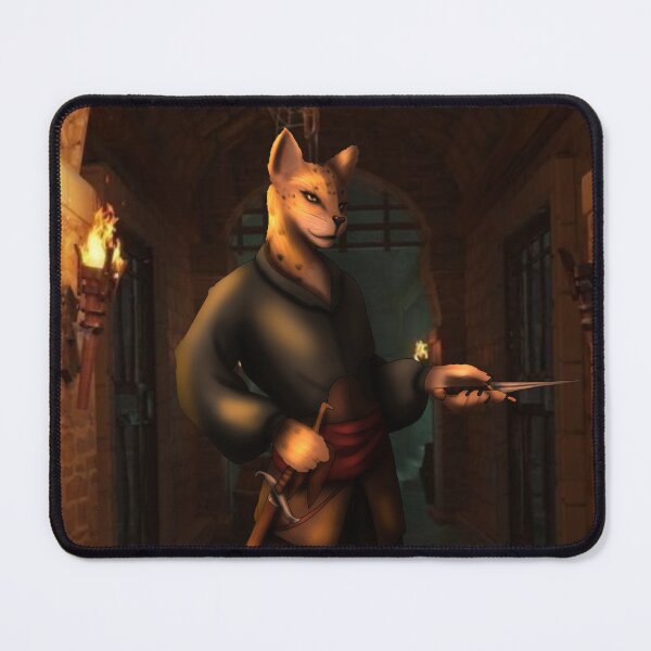 Item preview, tabaxi rogue designed and sold by AnneVisscher.