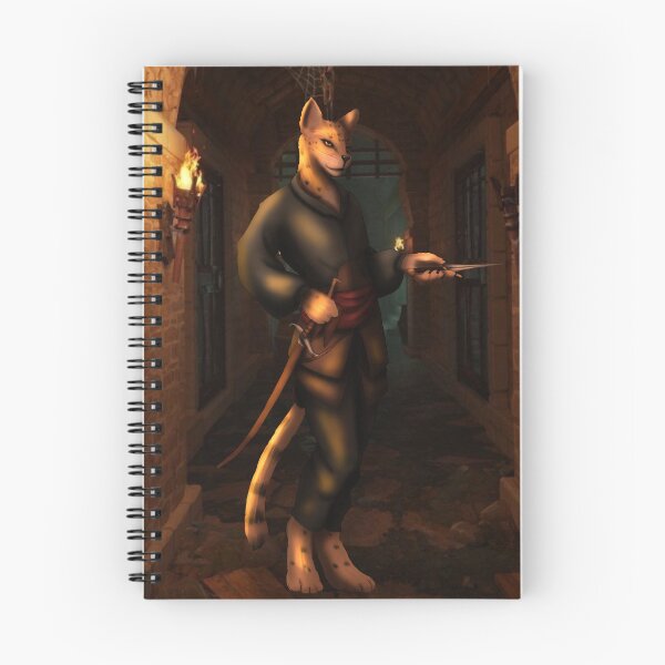 Item preview, tabaxi rogue designed and sold by AnneVisscher.