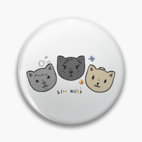 Item preview, Lin Kuei as cats designed and sold by Sohg.