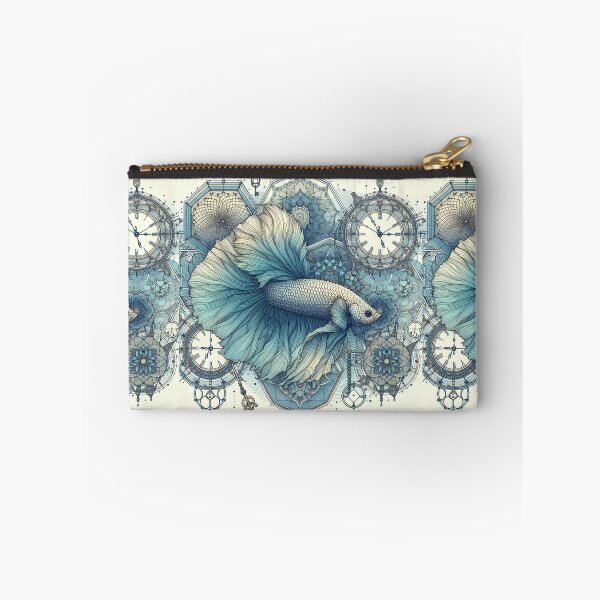 Item preview, Betta Fish Baroque Style betta Pet Mandala designed and sold by CoffeeIsATrip.