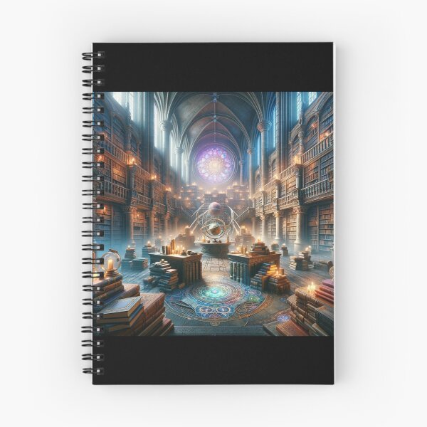 Item preview, Mystical Ancient Library Art designed and sold by BestArtByArvind.