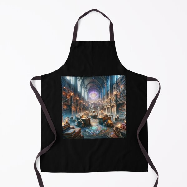 Item preview, Mystical Ancient Library Art designed and sold by BestArtByArvind.