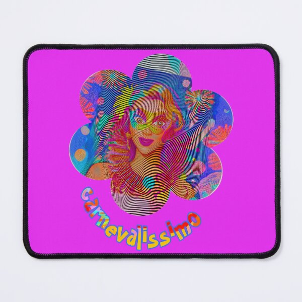Item preview, Carnevalissimo pink - we celebrate carnival, carnival, loud and colorful designed and sold by kikidu21.