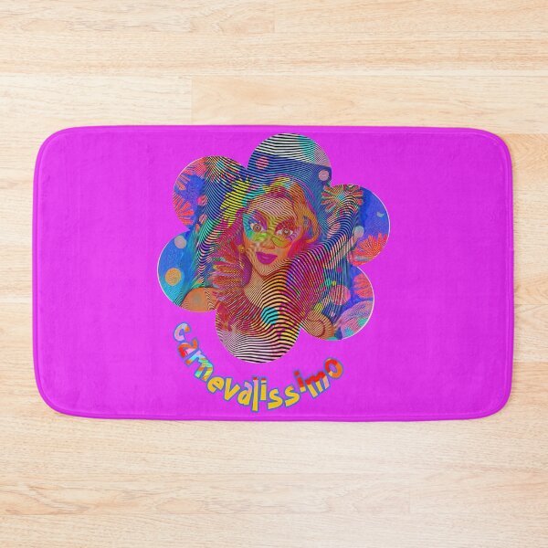 Item preview, Carnevalissimo pink - we celebrate carnival, carnival, loud and colorful designed and sold by kikidu21.
