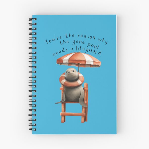 Item preview, You're The Reason Why Lifeguard Seal designed and sold by UpsidedownFrog.