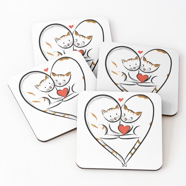 Item preview, heart made of cats designed and sold by jkrphoto.