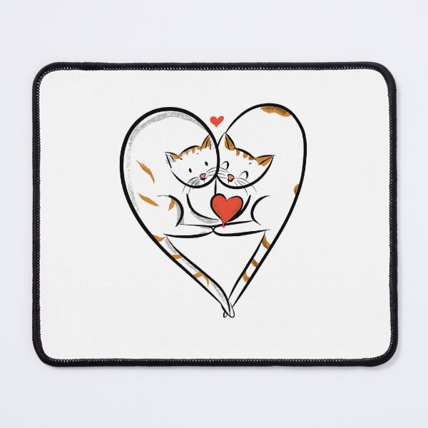 Item preview, heart made of cats designed and sold by jkrphoto.