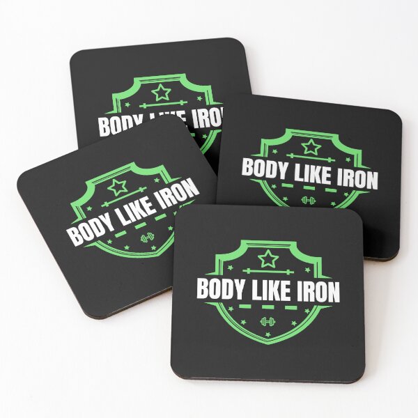 Item preview, Body Like Iron designed and sold by FlyPrintShop.