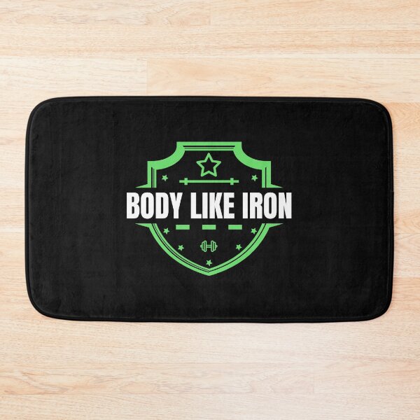 Item preview, Body Like Iron designed and sold by FlyPrintShop.