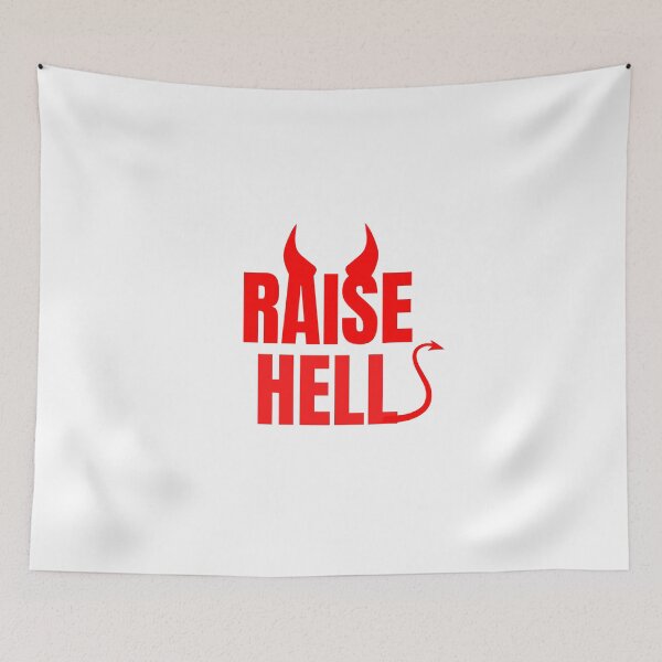 Item preview, Raise Hell NJD  designed and sold by LucyGooseyLife.