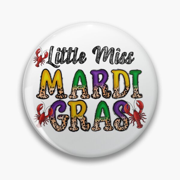 Item preview, Little Miss Mardi Gras designed and sold by HeyItsBeckyB.