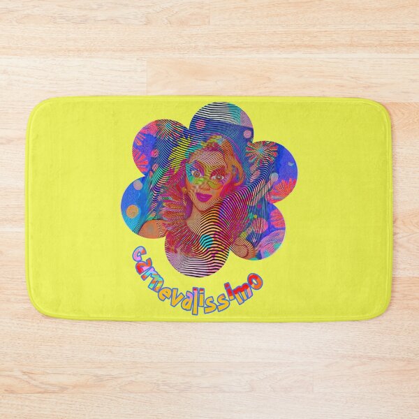 Item preview, Carnevalissimo yellow - we celebrate carnival, carnival, loud and colorful designed and sold by kikidu21.