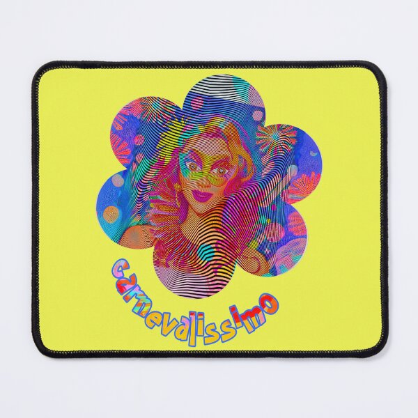 Item preview, Carnevalissimo yellow - we celebrate carnival, carnival, loud and colorful designed and sold by kikidu21.