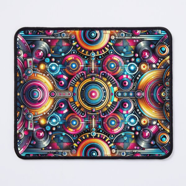 Item preview, Neon Vortex: A Cyber-Psychedelic Journey - 2024 designed and sold by SmashedApples.