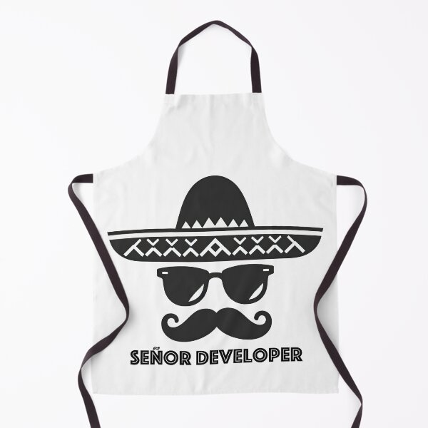 Item preview, Señor Developer: Elegance in Code designed and sold by TuringTacoTales.