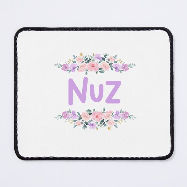 Item preview, Purple Flower Nuz Name Label designed and sold by NormadWorld.