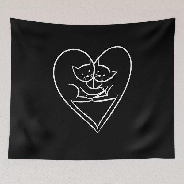 Item preview, heart made of cats designed and sold by jkrphoto.