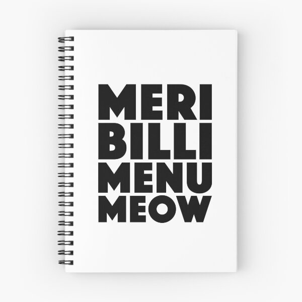 Item preview, Meri Billi Menu Meow designed and sold by Boomflavours.