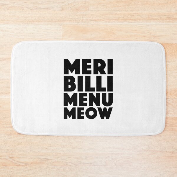 Item preview, Meri Billi Menu Meow designed and sold by Boomflavours.