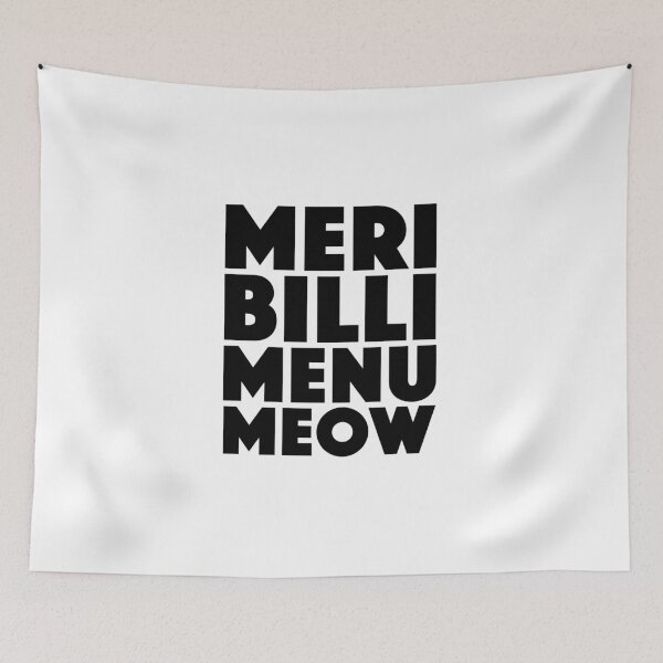 Item preview, Meri Billi Menu Meow designed and sold by Boomflavours.