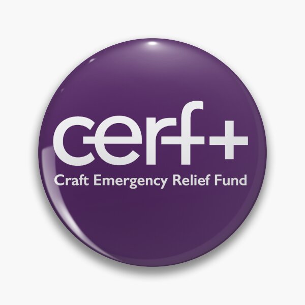 Item preview, CERF+ White Logo designed and sold by CERFPlus.