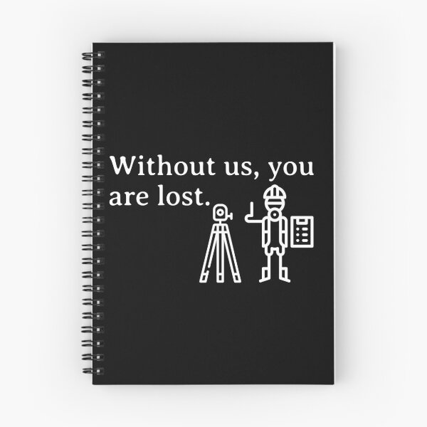 Item preview, Surveyor Land Surveying Gift cartographer Funny Without Us You Are Lost designed and sold by HosvPrint .s.