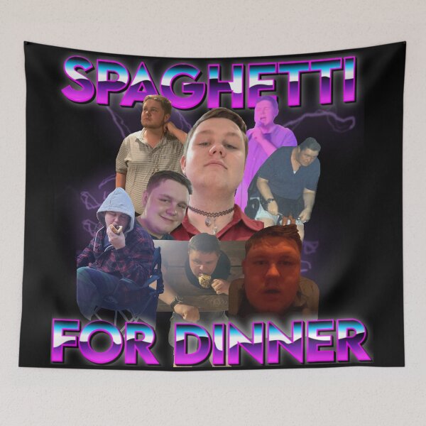 Item preview, Spaghetti For Dinner! designed and sold by wowisthatadog.