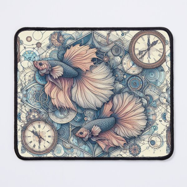 Item preview, Betta Fish Baroque Style betta Pet Gears designed and sold by CoffeeIsATrip.
