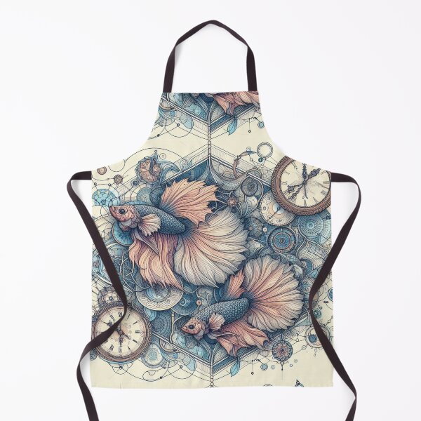 Item preview, Betta Fish Baroque Style betta Pet Gears designed and sold by CoffeeIsATrip.