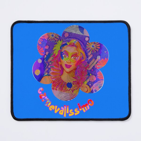 Item preview, Carnevalissimo blue - we celebrate Shrovetide, Mardi Gras, Carnival, loud and colorful designed and sold by kikidu21.