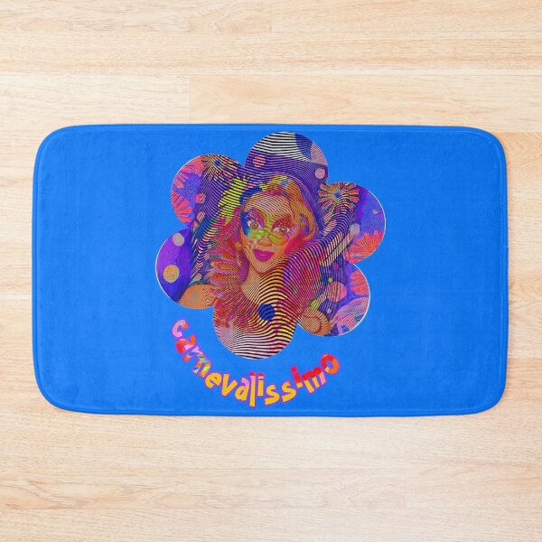Item preview, Carnevalissimo blue - we celebrate Shrovetide, Mardi Gras, Carnival, loud and colorful designed and sold by kikidu21.