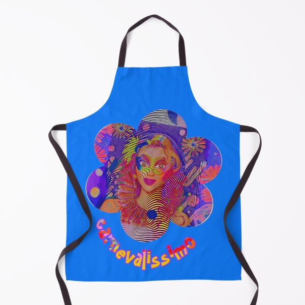 Item preview, Carnevalissimo blue - we celebrate Shrovetide, Mardi Gras, Carnival, loud and colorful designed and sold by kikidu21.