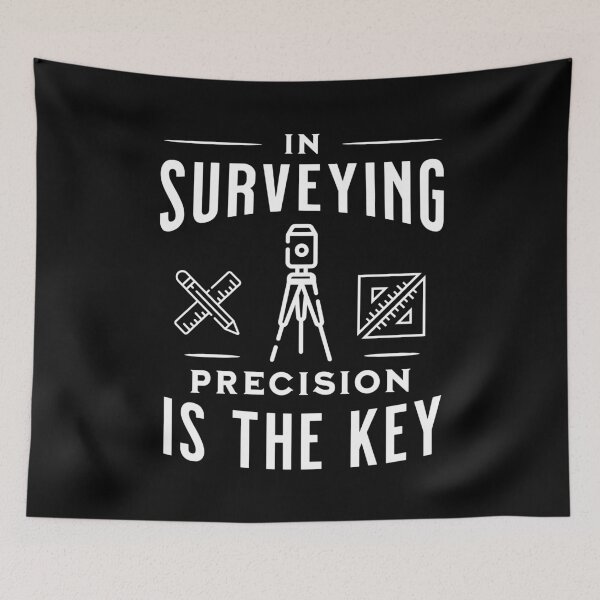 Item preview, Surveyor Land Surveying Gift cartographer Funny Precision Is The Key  designed and sold by HosvPrint .s.