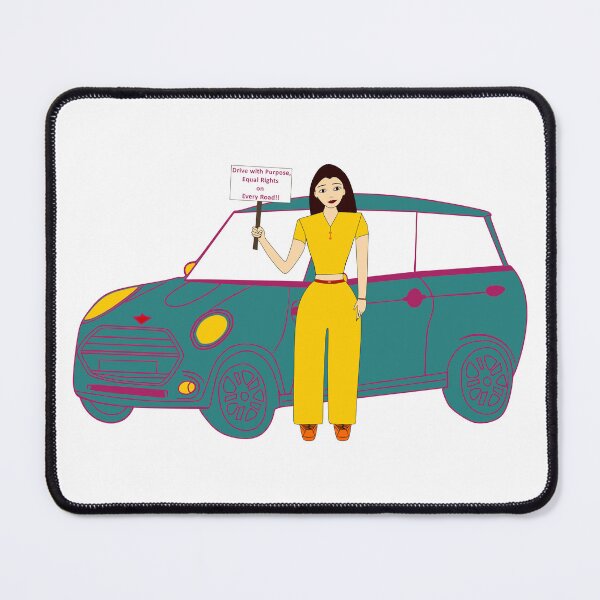 Item preview, Drive with Purpose, Equal Rights on Every Road!! designed and sold by HansiniDesigns.