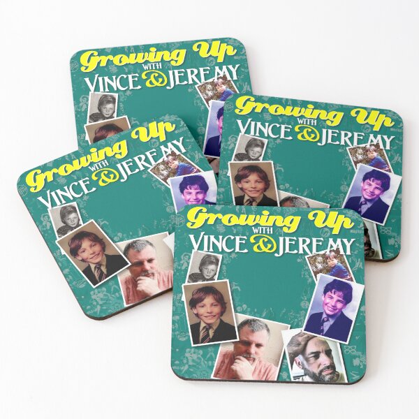 Item preview, Growing Up With Vince & Jeremy Podcast Full Artwork designed and sold by MrAshdown.