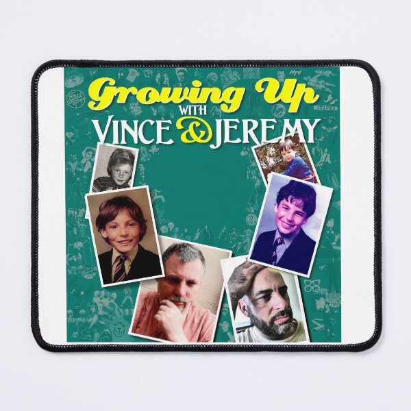 Item preview, Growing Up With Vince & Jeremy Podcast Full Artwork designed and sold by MrAshdown.