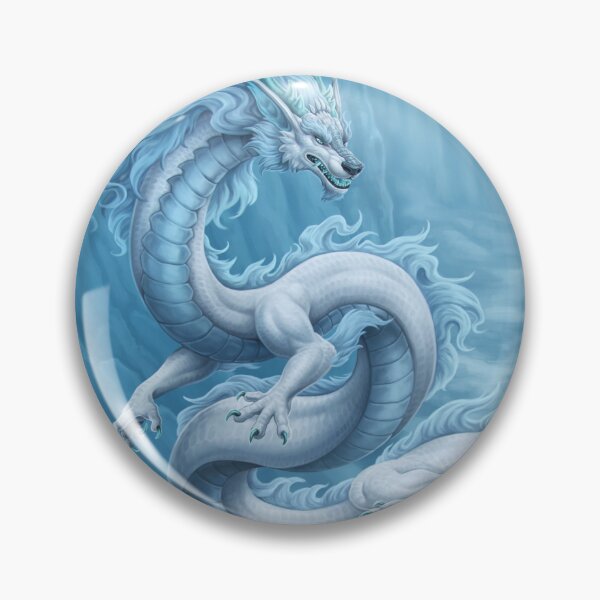 Item preview, Frost Dragon Guardian designed and sold by SleepingFoxArt.