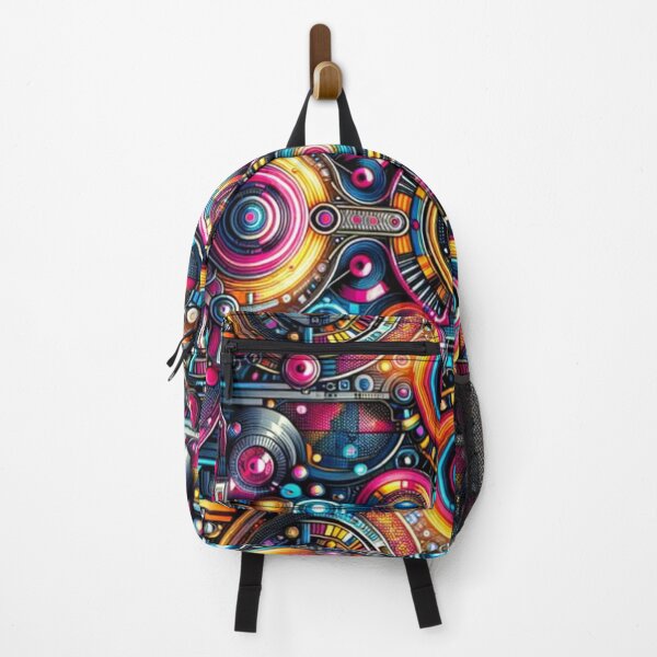 Item preview, Neon Vortex: A Cyber-Psychedelic Journey - 2024 designed and sold by SmashedApples.
