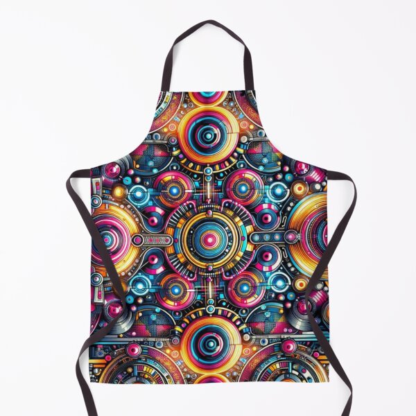 Item preview, Neon Vortex: A Cyber-Psychedelic Journey - 2024 designed and sold by SmashedApples.