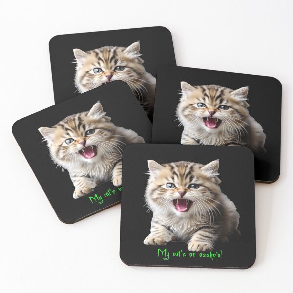 Item preview, ¡Mi gato es un idiota! designed and sold by FatCatStudios.